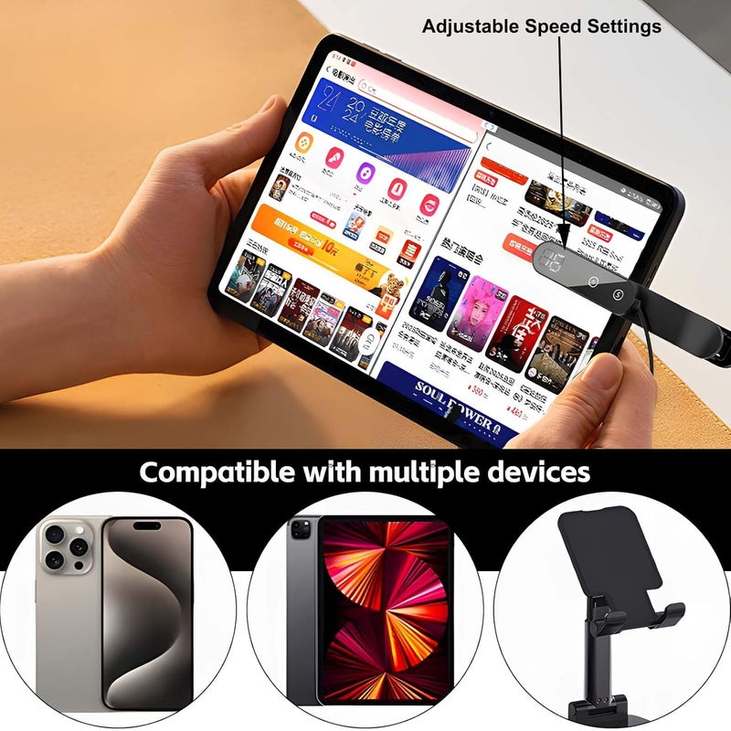 Tizee T3 Auto Clicker for Smart Phone - Fast and Continuous Tapping Device with Digital Display, Adjustable Speed, Universal USB Interface - Image 3
